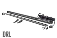 LED Light Kit | Lower Windshield | 50" Black Single Row | White DRL | Polaris General XP 4 1000  | 93035