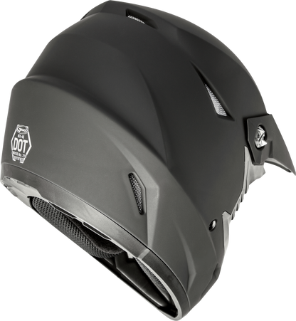 Mx 46 Off Road Helmet Matte Black Xs
