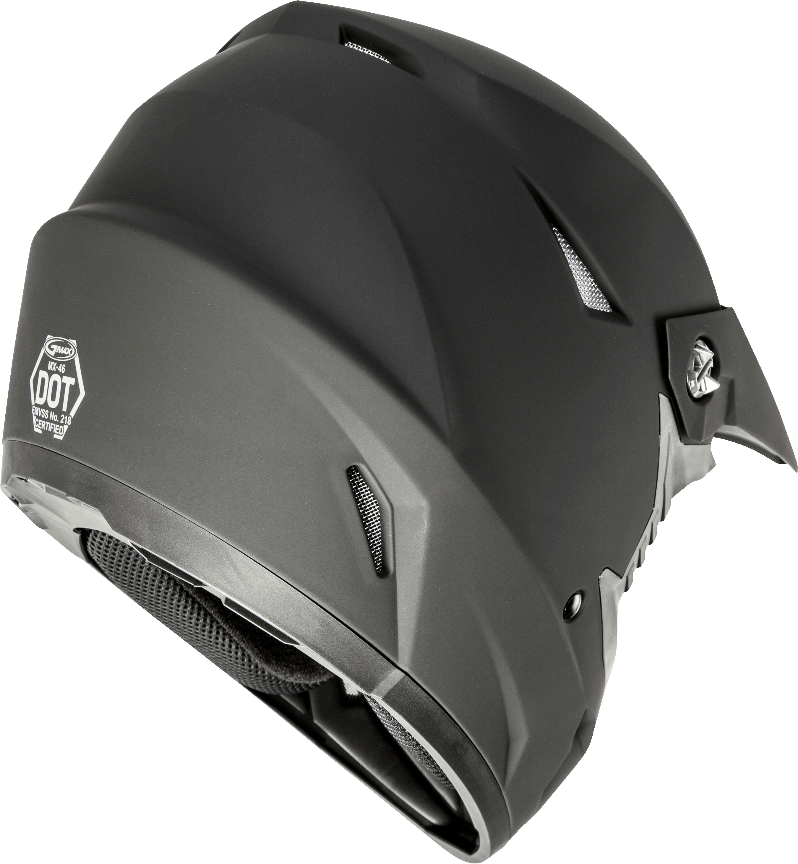 Youth Mx 46y Off Road Helmet Matte Black Ys