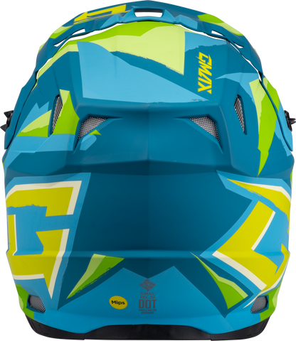 Mx 96 Splinter Helmet Matte Blue/Green 2x