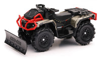 1:20 Scale Can Am Outlander X Mr 1000r W/Plow