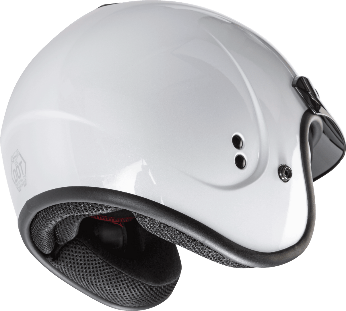 Gm 32 Open Face Helmet Pearl White 3x