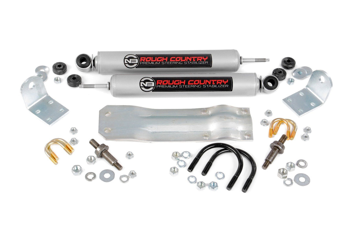 N3 Steering Stabilizer | Dual | 2-8 Inch Lift | Dodge 1500 4WD (1994-1999) | 8732130