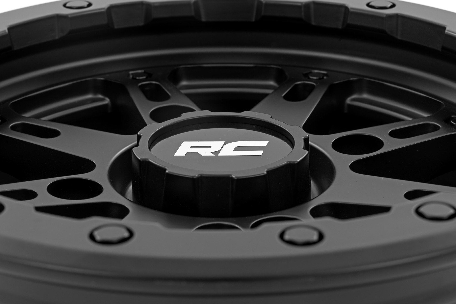 Rough Country 94 Series Wheel | UTV | Matte Black | 14x7 | 4-137 | +10mm | 94140733