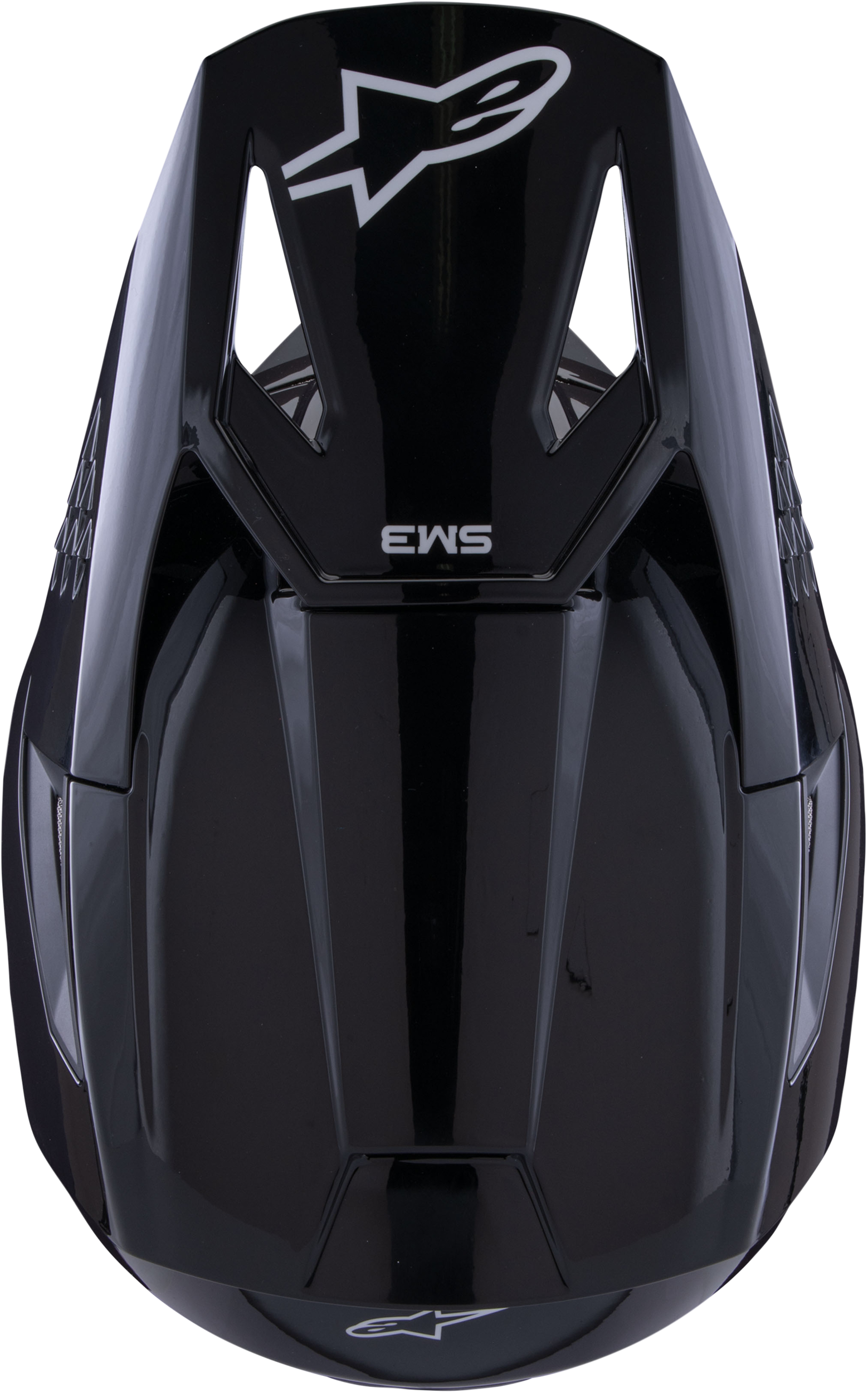 Sm3 Solid Helmet Black Glossy Xl