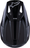 Sm3 Solid Helmet Black Glossy Md