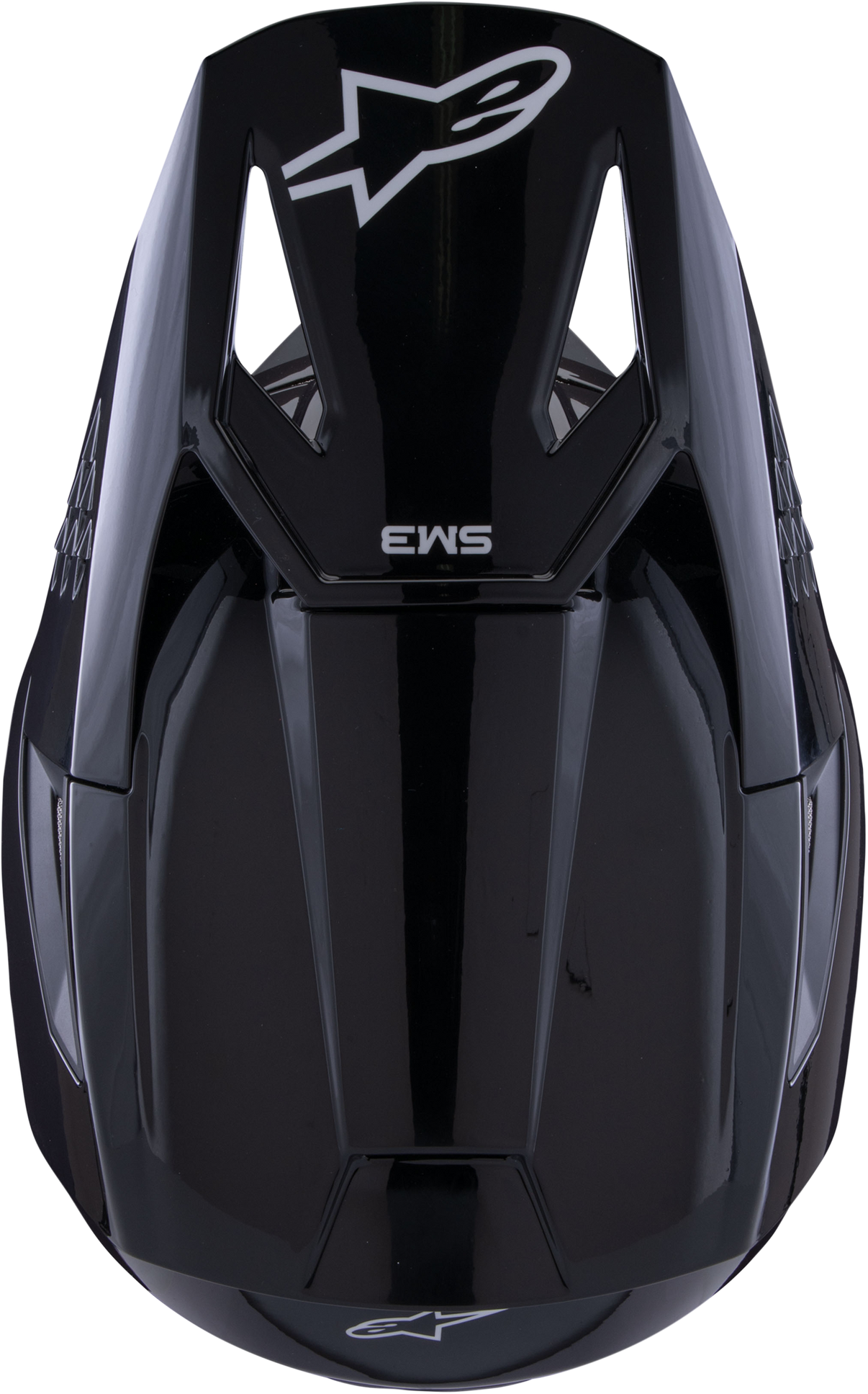Sm3 Solid Helmet Black Glossy 2x