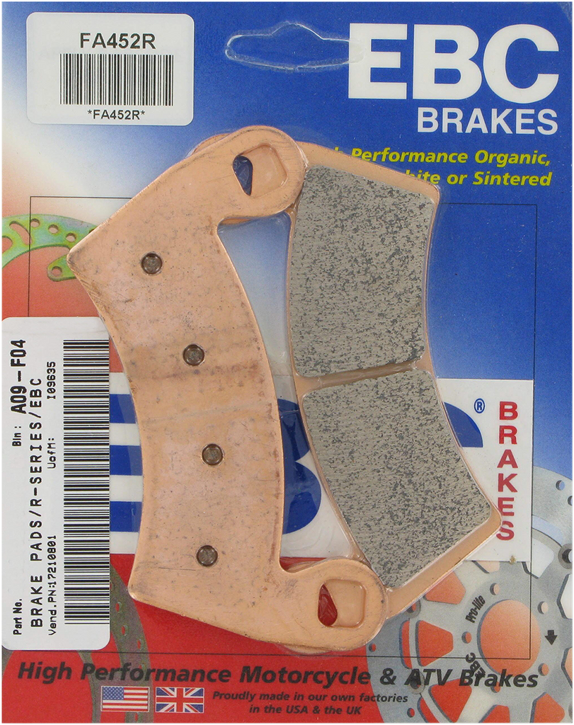 EBC Sintered "R" Brake Pads FA452R