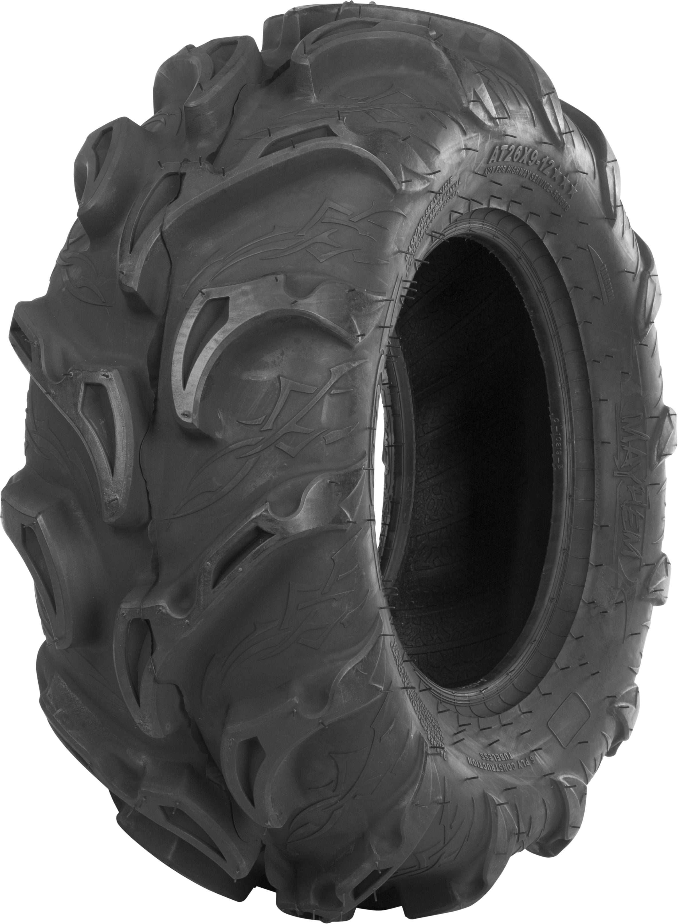 Tire Mayhem Front 25x8 12 Lr 340lbs Bias
