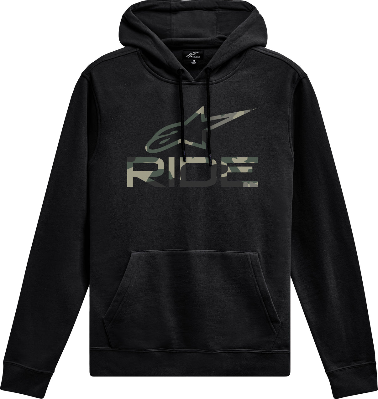 Ride Camo Hoodie V3 Black Xl