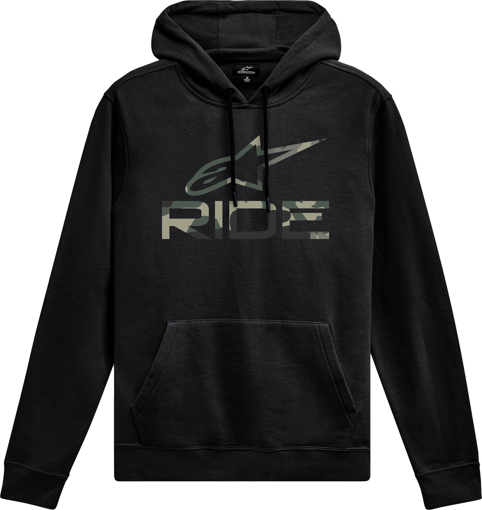 Ride Camo Hoodie V3 Black 2x