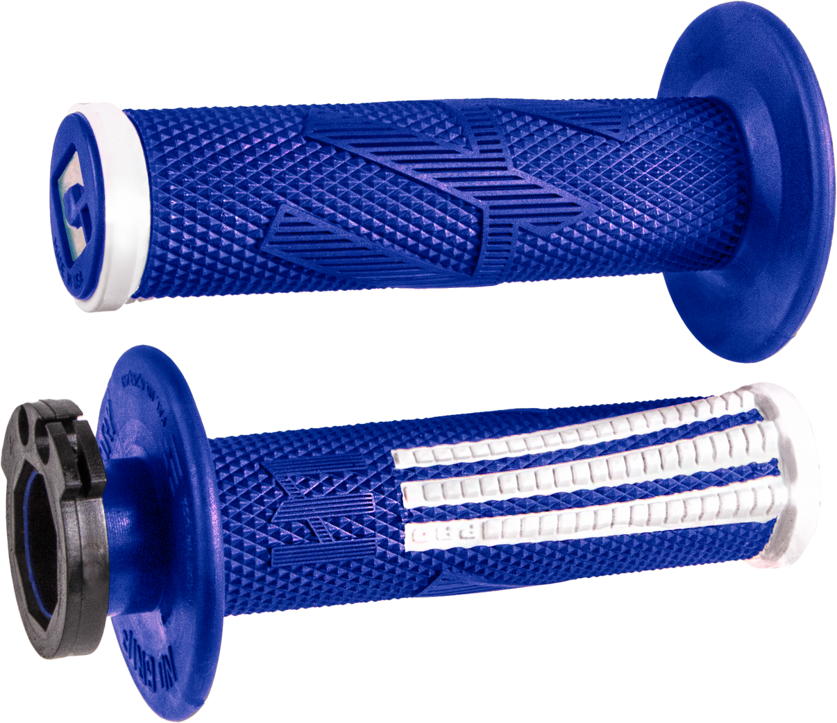 Emig2 Pro V2 Lock On Grip Blue/White