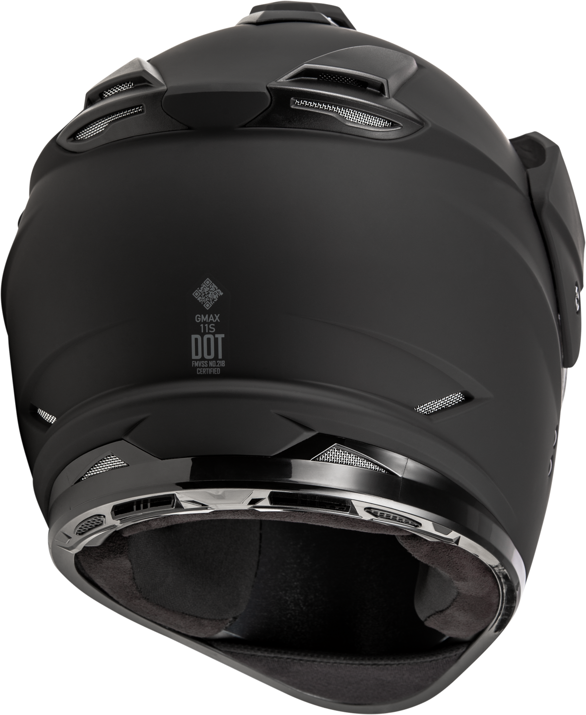 Gm 11s Snow Helmet W/ Elec Shield Matte Black Xs