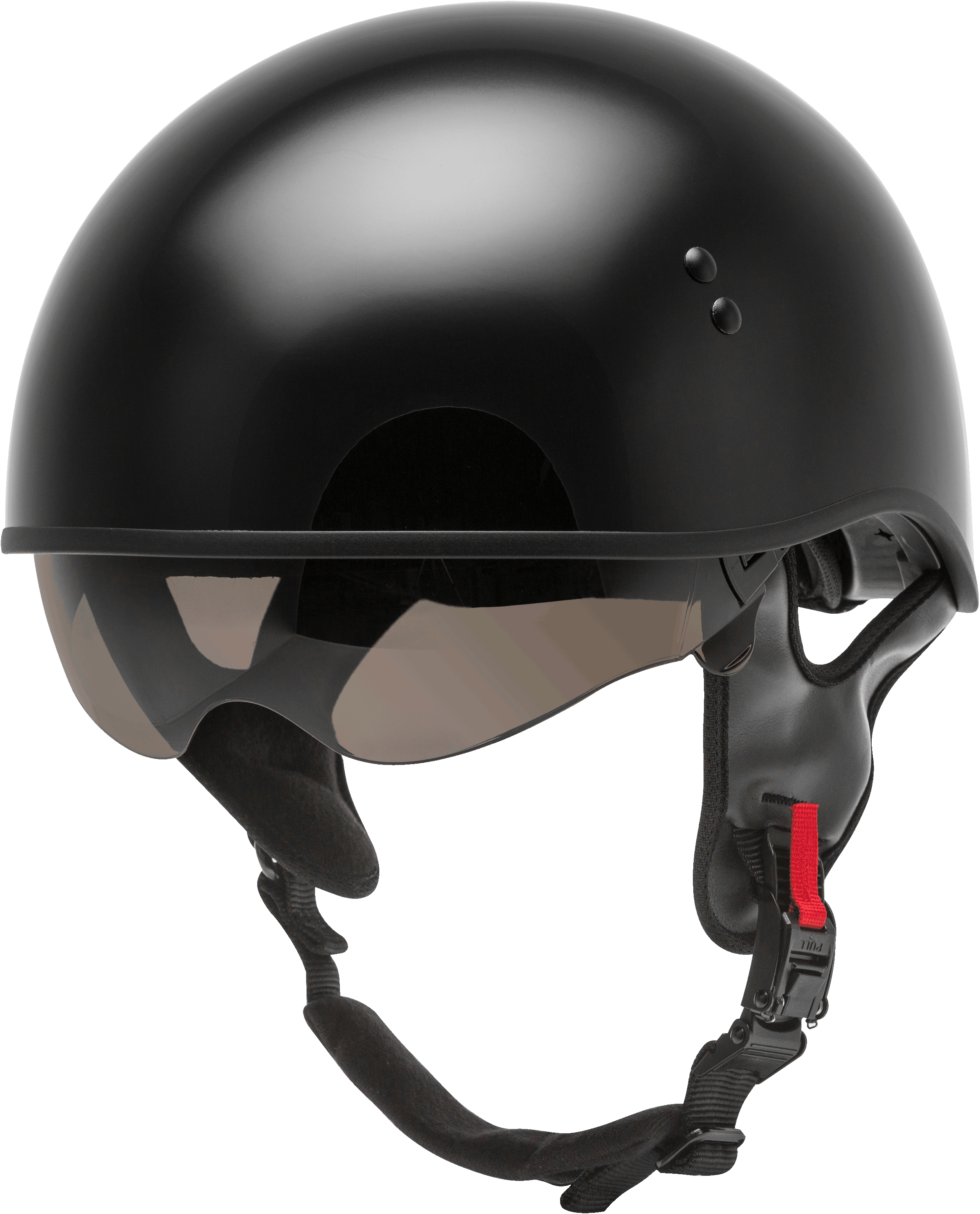 Hh 65 Half Helmet Naked Black Xl