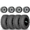 Valor V07 Beadlock 15x7 Satin Graphite 5+2 4/137 on Gladiator X Comp 10 Ply 32x10-15