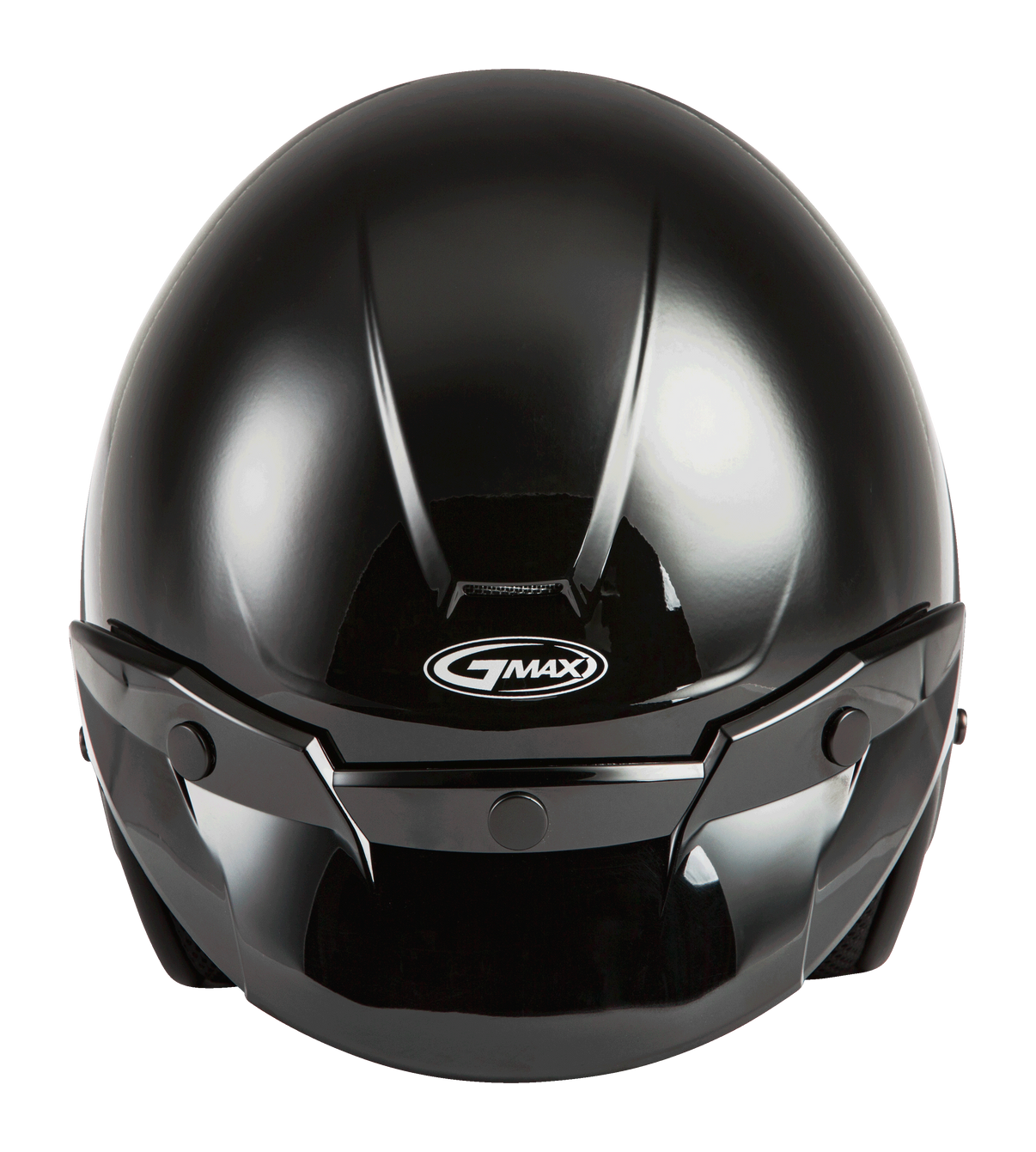 Of 2 Open Face Helmet Black Sm