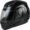 Md 04 Modular Helmet Black 2x