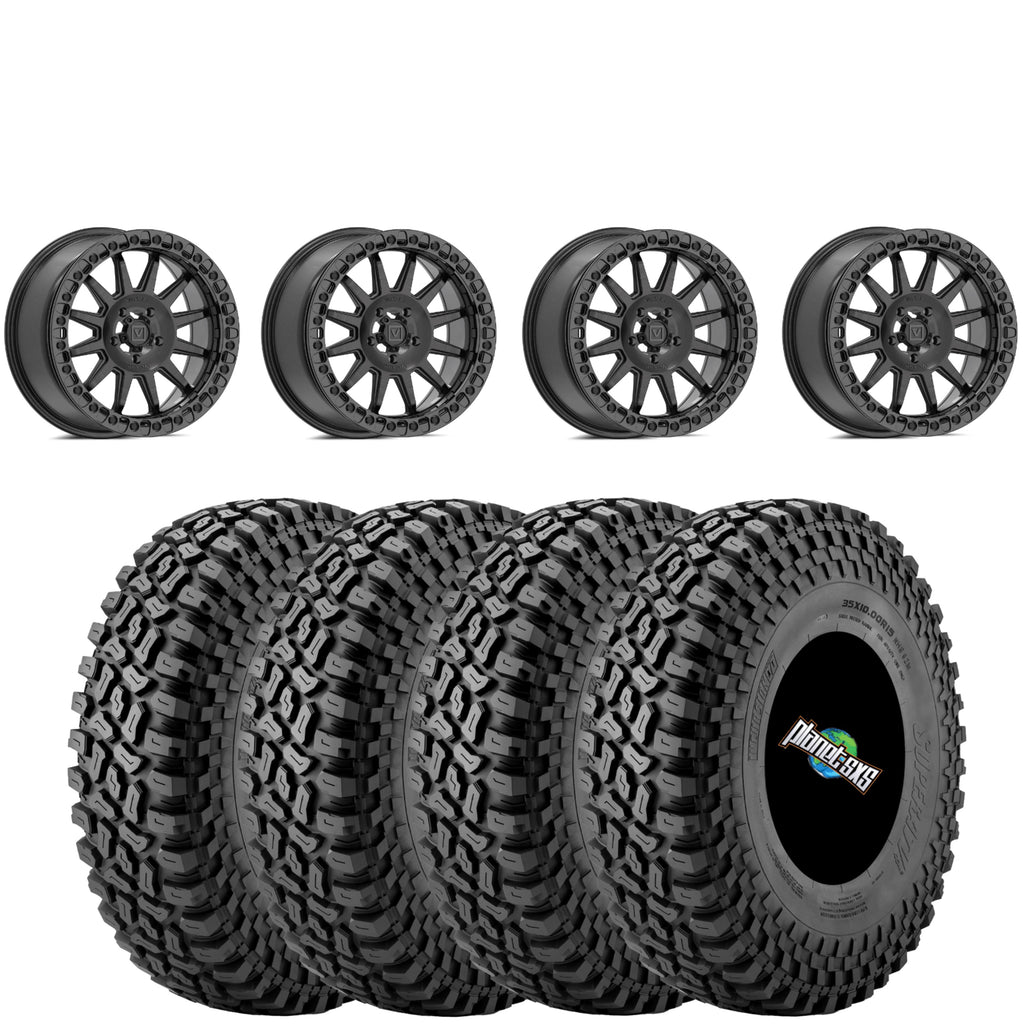 Valor Offroad V09 BRUSHED CHARCOAL beadlock on Super ATV Incursion A/T