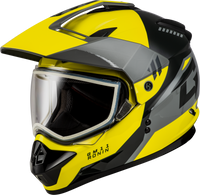 Gm 11s Ronin Snow Helmet Yellow/Silver/Grey Xs