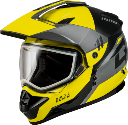 Gm 11s Ronin Snow Helmet Yellow/Silver/Grey Xs