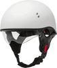 Hh 65 Half Helmet Naked Matte White Xs