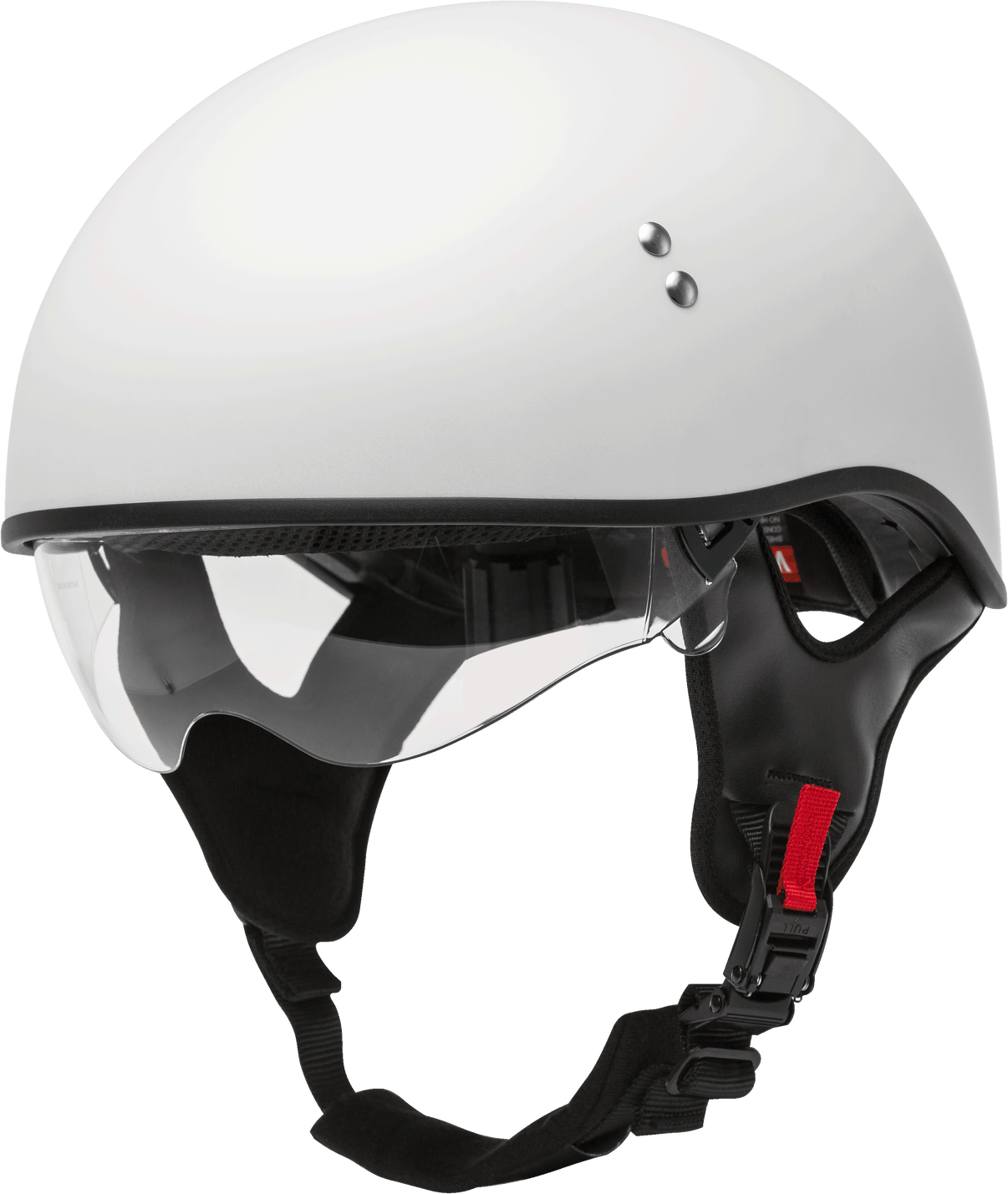 Hh 65 Half Helmet Naked Matte White Lg