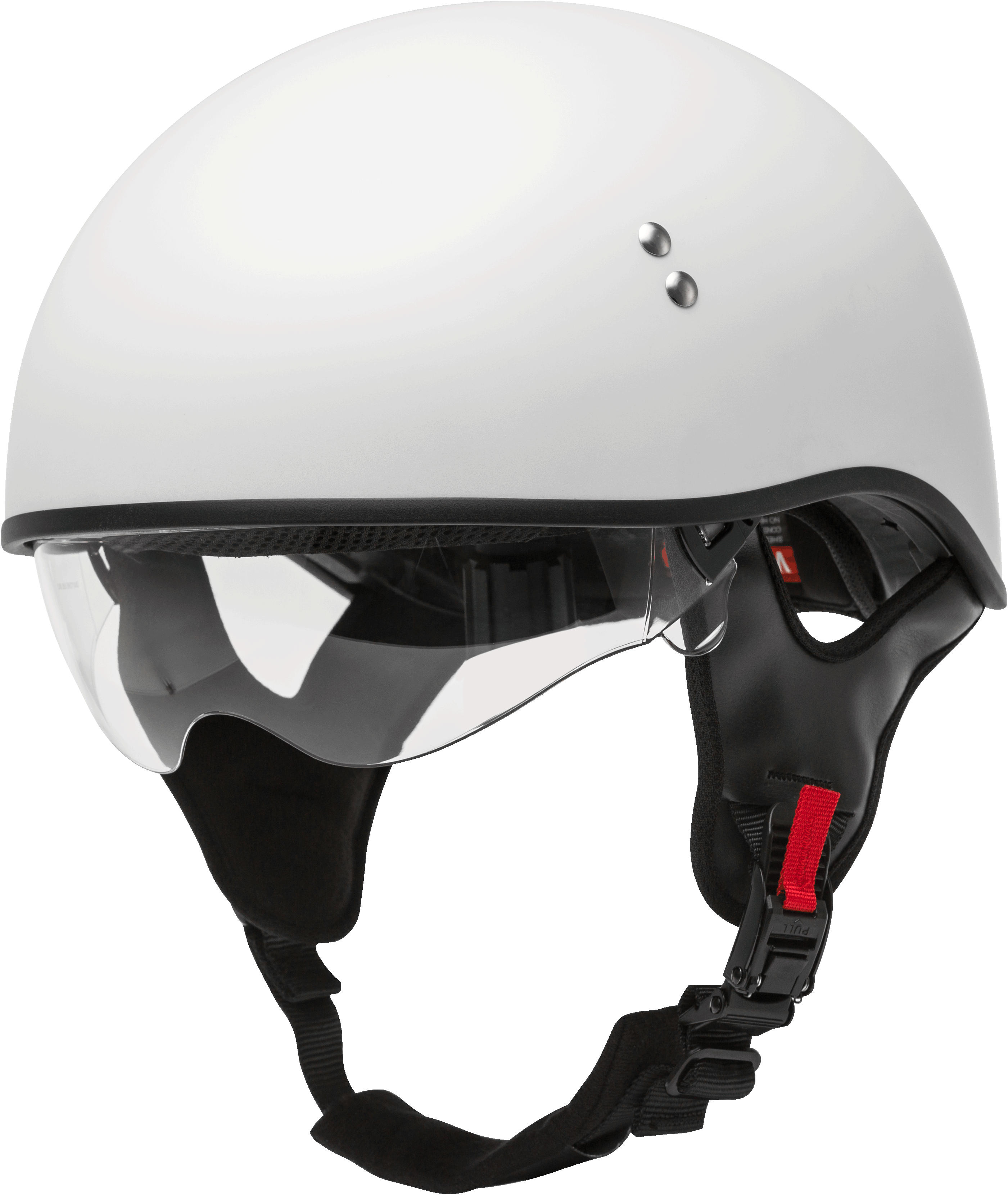 Hh 65 Half Helmet Naked Matte White Md