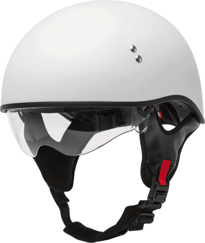 Hh 65 Half Helmet Naked Matte White Md