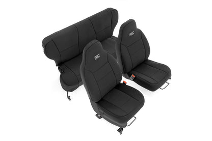Seat Covers | Non Detach Headrest FR & RR | Jeep Cherokee XJ 2WD/4WD (97-01) | 91022