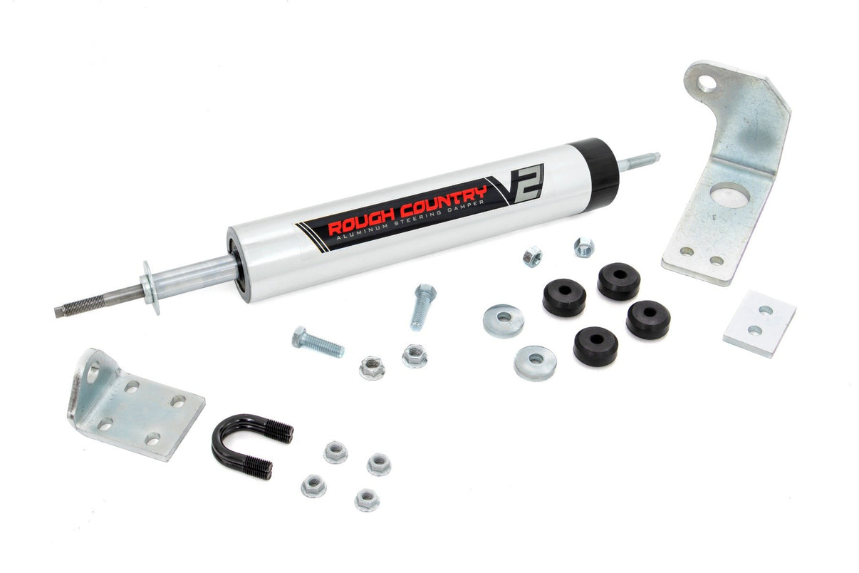 V2 Steering Stabilizer | 0-5 Inch Lift | Ford F-150 4WD (1997-2003) | 8734370
