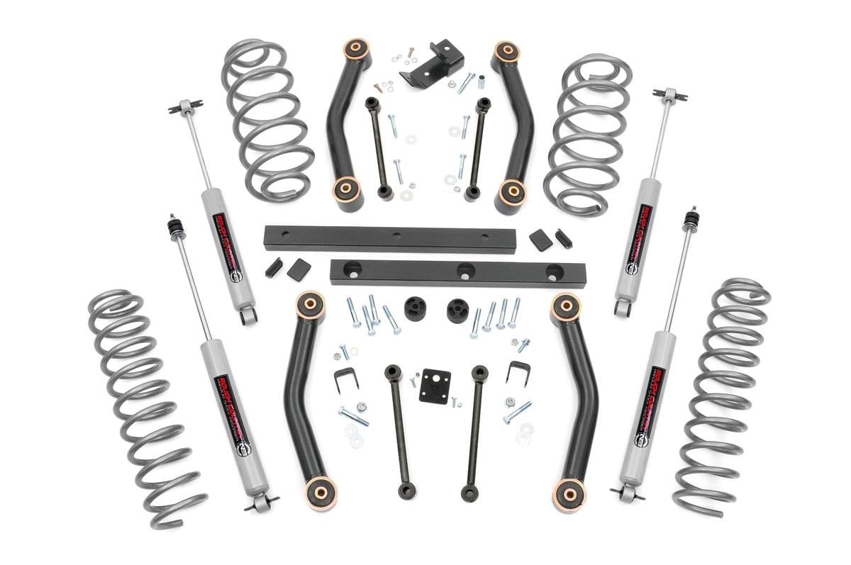 4 Inch Lift Kit | Jeep Wrangler TJ 4WD (1997-2002) | 90630