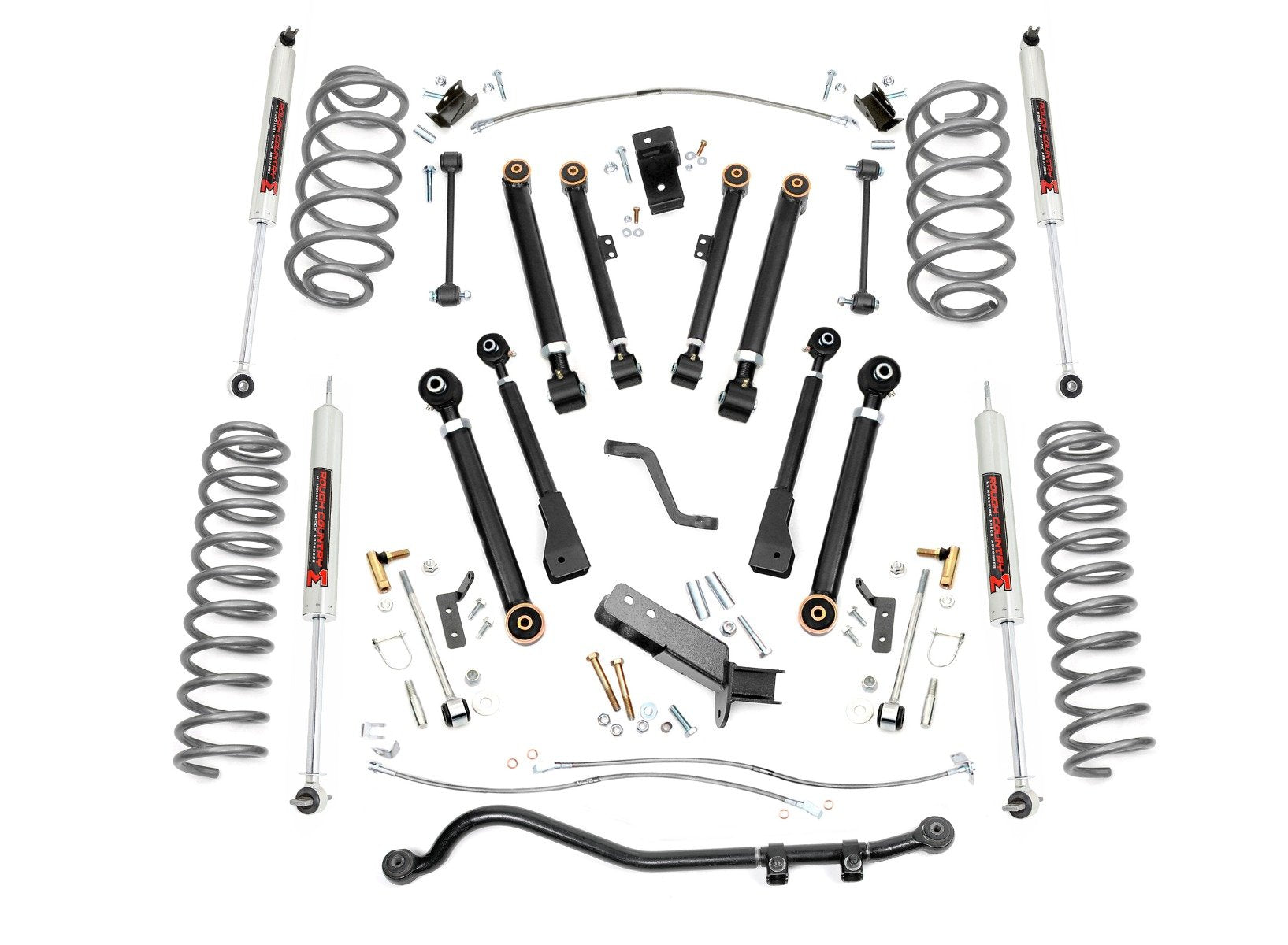 4 Inch Lift Kit | X-Series | M1 | Jeep Wrangler TJ (97-06)/Wrangler Unlimited (04-06)  | 66140