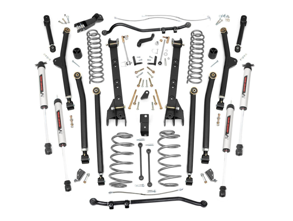 4 Inch Lift Kit | Long Arm | V2 | Jeep Wrangler TJ 4WD (1997-2006) | 66370