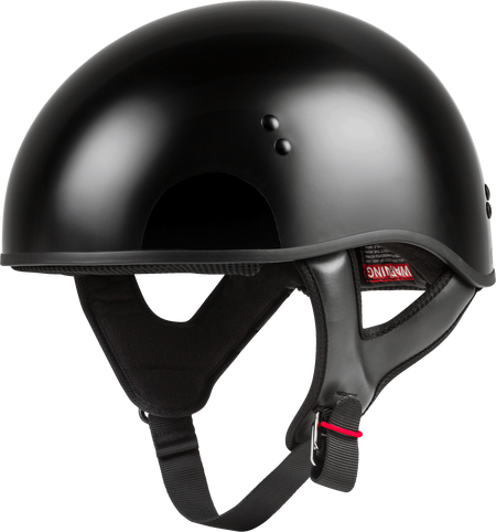 Hh 45 Half Helmet Naked Black 2x