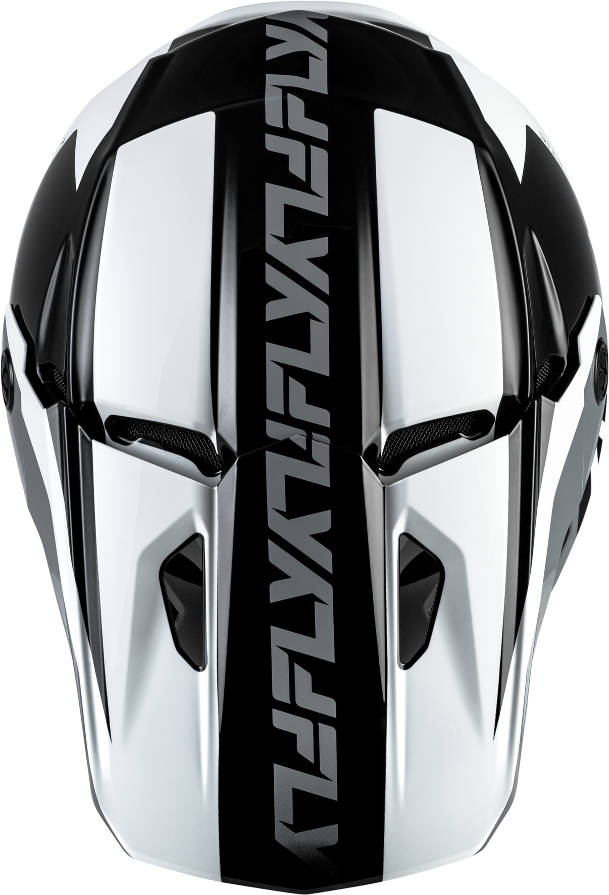 Kinetic Crest Helmet Black/White/Grey Lg