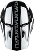 Kinetic Crest Helmet Black/White/Grey Sm