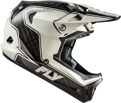 Werx R Flow Carbon Helmet Black Carbon/Grey Lg
