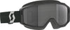 Primal Sand/Dust Goggle Black/White Dark Grey Lens