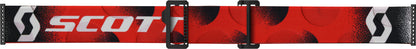 SCOTT Prospect Snwcrs Goggle 272846-1030312 - White/Red with Enhancer Red Chrome Lens