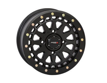 System 3 SB6 beadlock 15x7 +45mm Maxxis MU9H kit