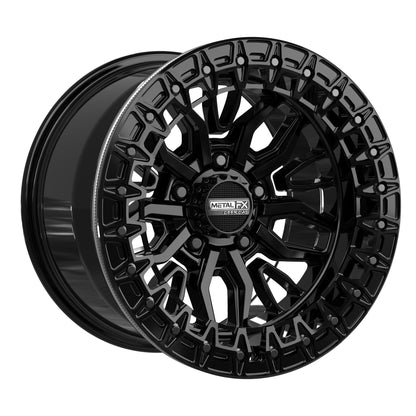 Metal FX Mayhem R beadlock 15x8 +0mm Valor Tango kit