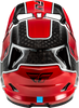Werx R Flow Carbon Helmet Black Carbon/Red Lg