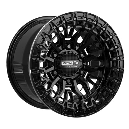 Metal FX Mayhem 6R beadlock 15x8 +0mm Valor Alpha kit