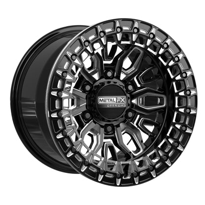 Metal FX Mayhem 6R beadlock 15x10 0mm ITP Intersect kit