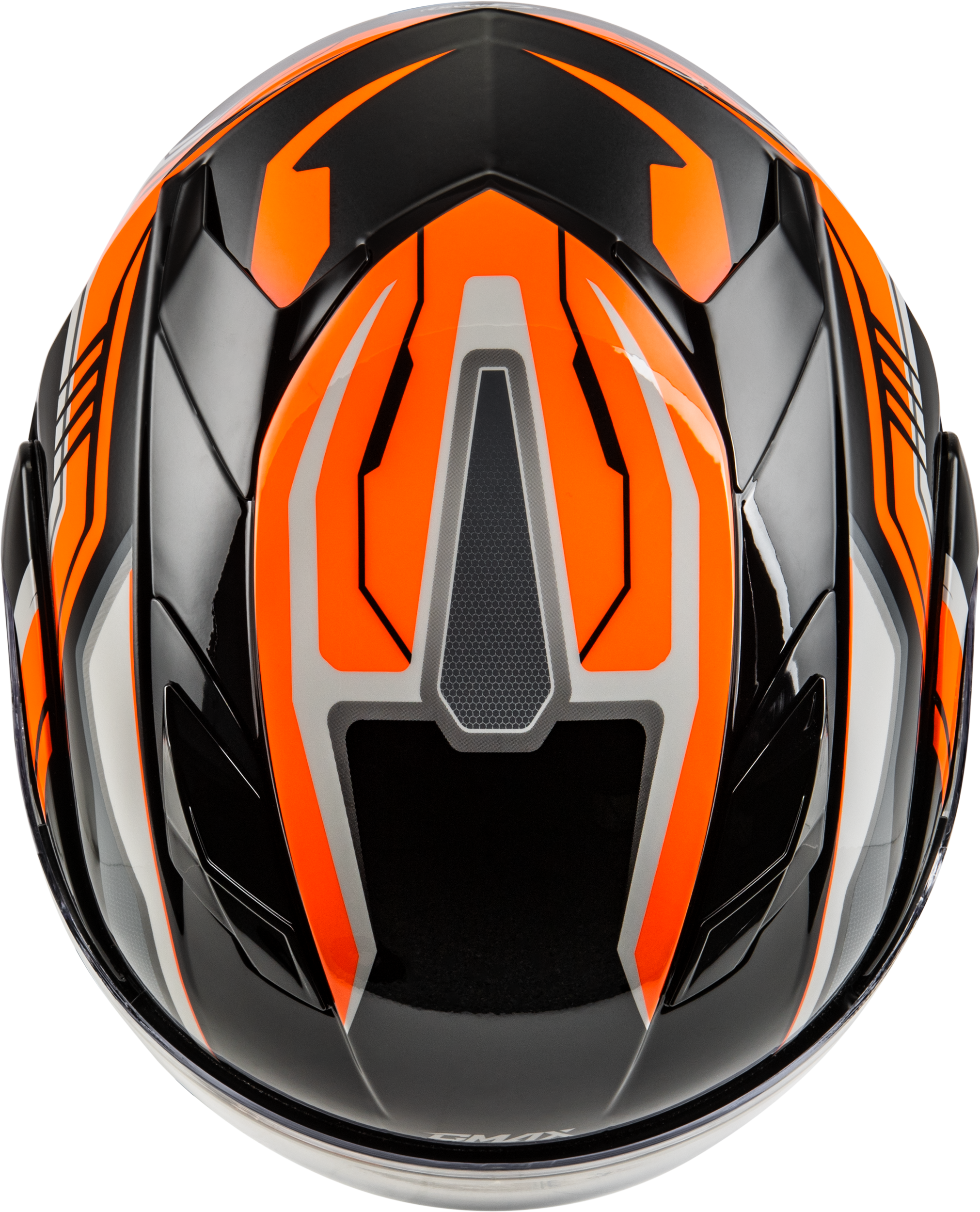 Md 01s Transistor Snow Helmet Orange/Black Lg