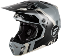Youth Formula Cp Seal Helmet Black/Grey/Light Grey Yl