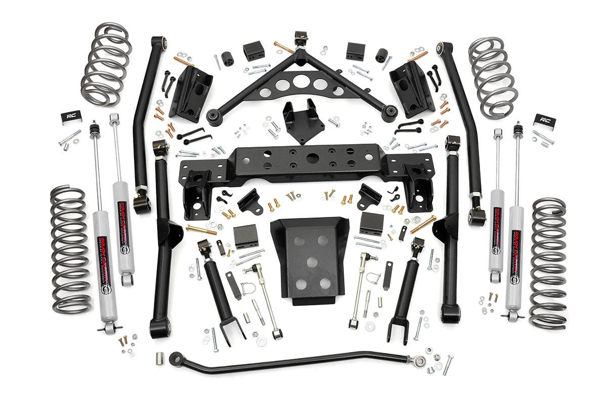 4 Inch Lift Kit | Long Arm | Jeep Grand Cherokee WJ 4WD (1999-2004) | 90820