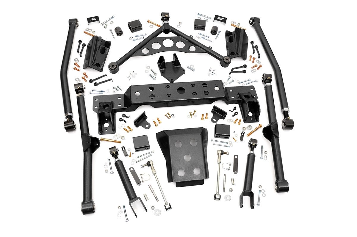 Long Arm Upgrade Kit | 4 Inch Lift | Jeep Grand Cherokee WJ 4WD (1999-2004) | 90900U
