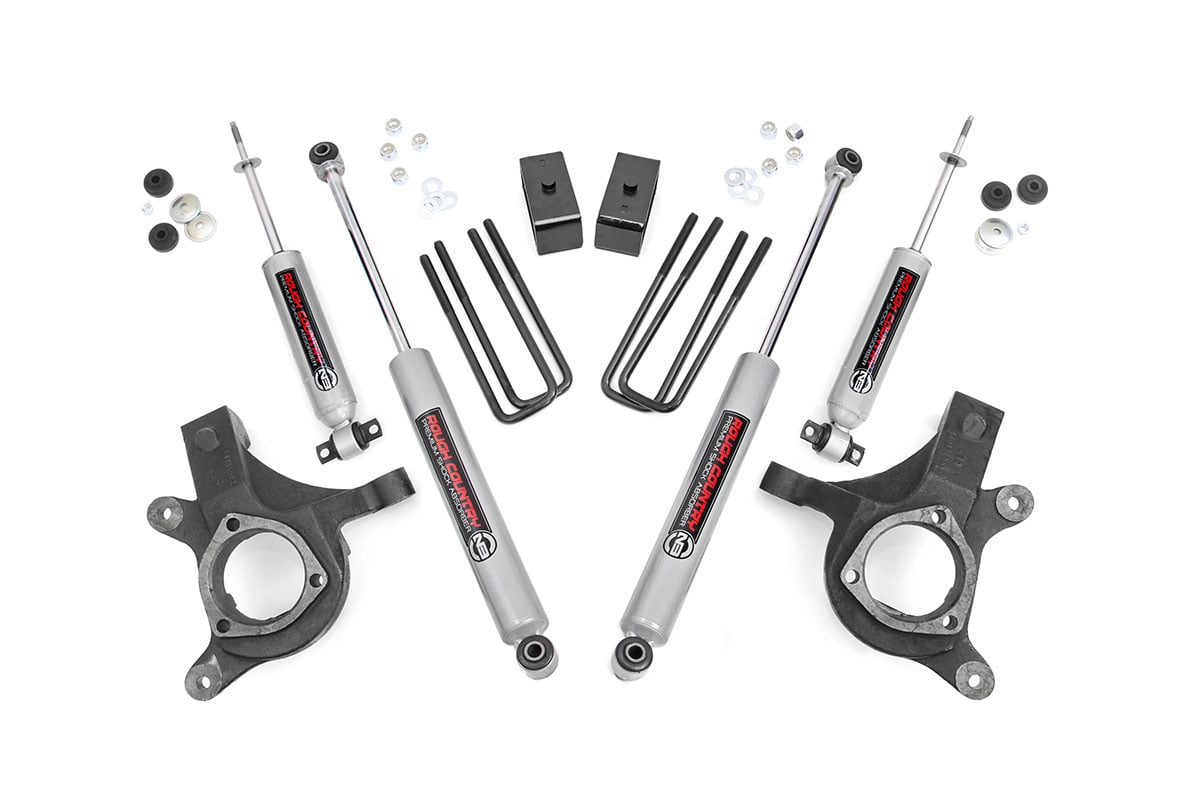 3 Inch Lift Kit | Chevy Silverado & GMC Sierra 1500 2WD (1999-2006 & Classic) | 232N2