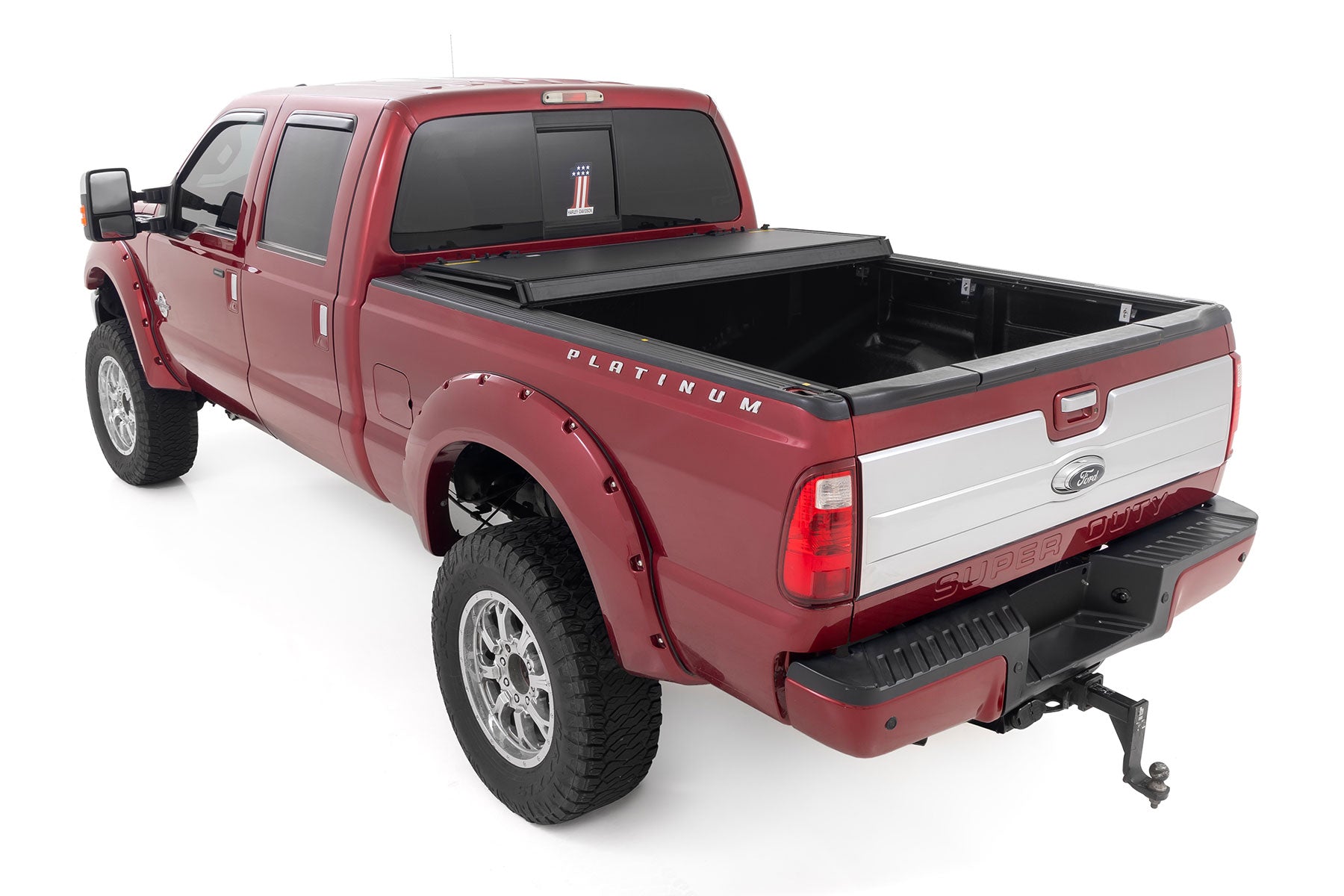 Hard Tri-Fold Flip Up Bed Cover | 6'10" Bed | Ford F-250/F-350 Super Duty (99-16) | 49214651